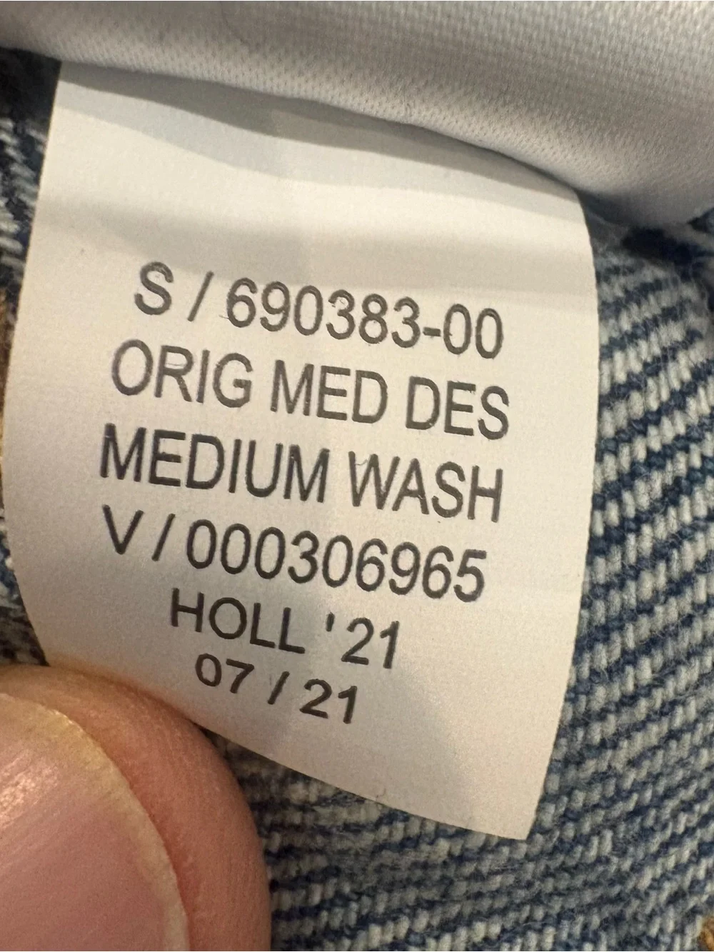 GAP classic denim